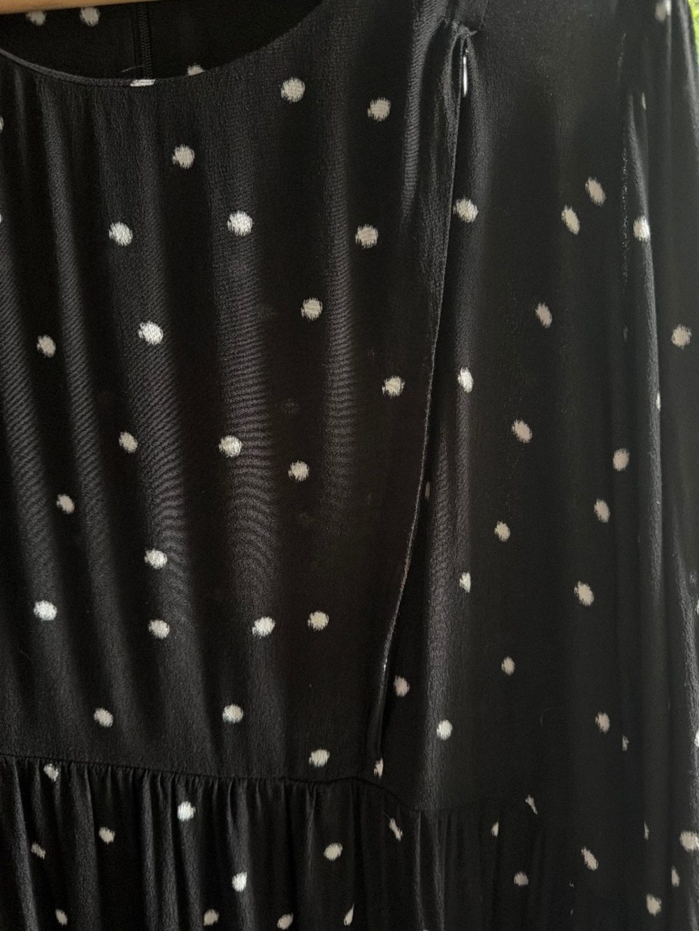 Seraphine Black Maternity Dress - Picture 4 of 5